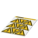 Znak upozorenja Pažnja Samoljepljiva folija 50 mm DIN 61010-1 1 ST
