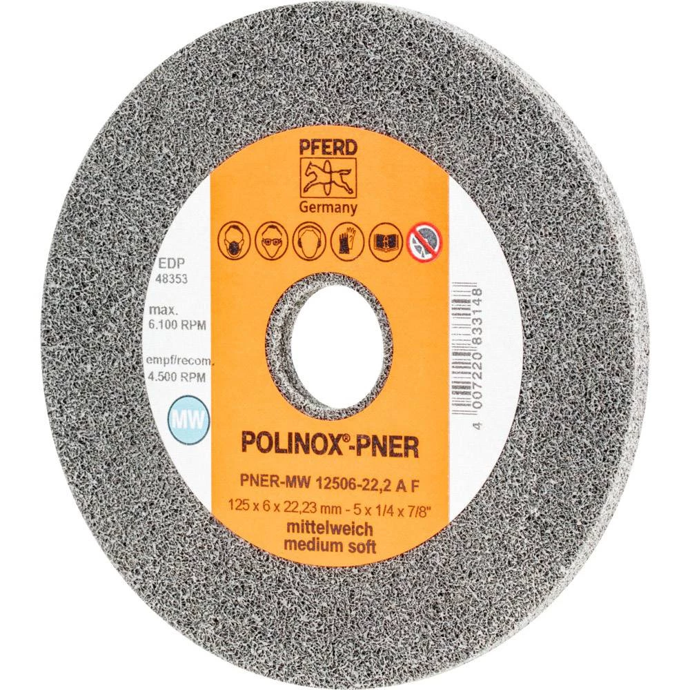 Pferd 44691453 POLINOX kompaktni brusni kotač PNER-MW 12506-22.2 AF &Oslash; 125 mm 1 ST slika