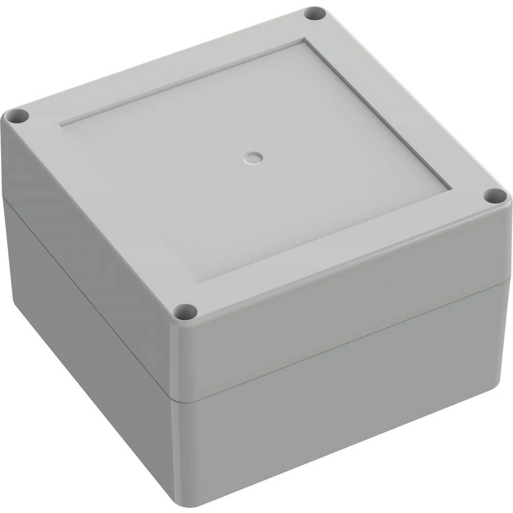 TRU COMPONENTS 6U07121208017 TC-13865112 industrijsko kućište 119.9 x 119.9 x 75 ABS svijetlosiva 1 kom. slika