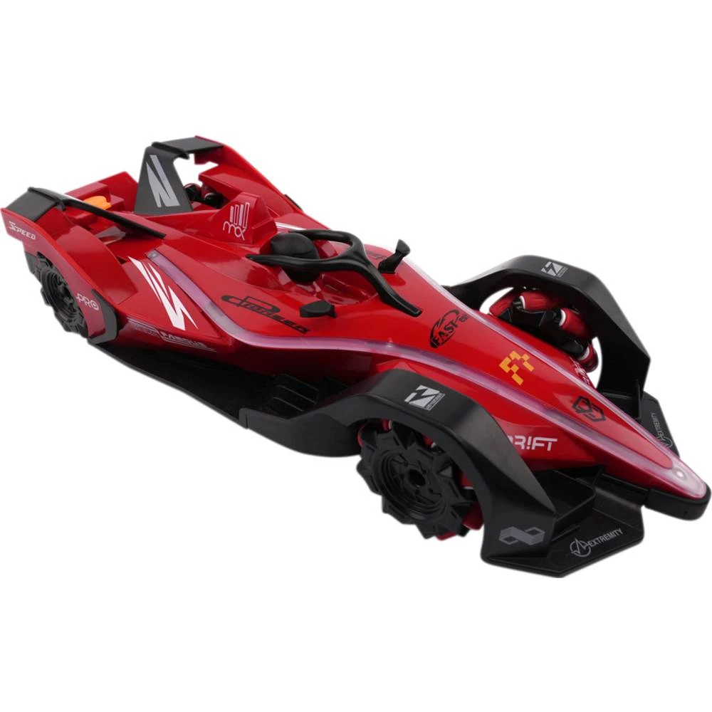 2436325 Stunt racer  RC model automobila za početnike  Formula 1  uklj. baterija i kabel za punjenje, sa svjetlosnim efektom, sa zvučnom funkcijom slika