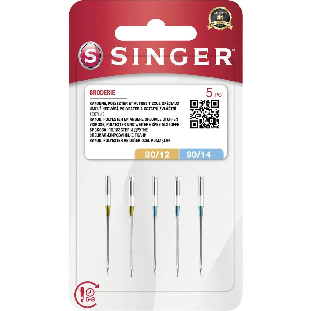 Singer N2032S1416M503 igle za kožu  srebrna slika