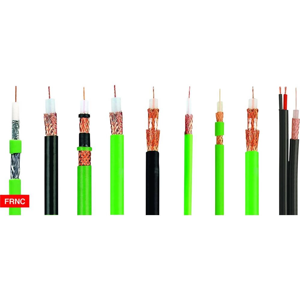 Helukabel 40173 video kabel   zelena 500 m slika