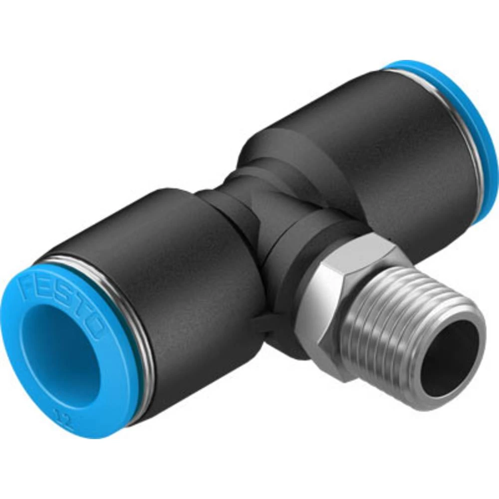 FESTO T-priključak 190669 QST-1/4-12 Ø cijevi: 12 mm Veličina navoja: R1/4 1 St. slika