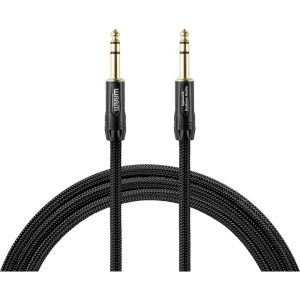 Warm Audio Premier Series za instrumente priključni kabel [1x 6,3 mm banana utikač - 1x 6,3 mm banana utikač] 6.10 m crna slika