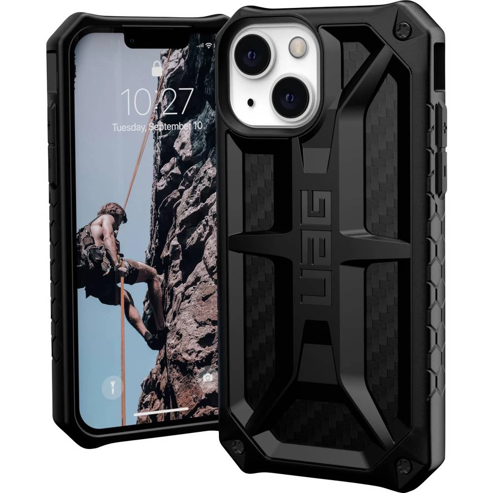 Urban Armor Gear  Monarch Case  stražnji poklopac za mobilni telefon  Apple  iPhone 13 Mini  karbon crna boja slika