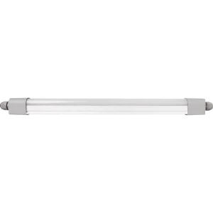 LED svjetiljka za vlažne prostorije LED LED fiksno ugrađena 38 W Neutralno-bijela Megaman Mezo Siva slika