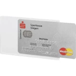 Durable Držač RFID značke, zaštitni etui Plastika s RFID oklopom Prozirna, Bijela 3 ST