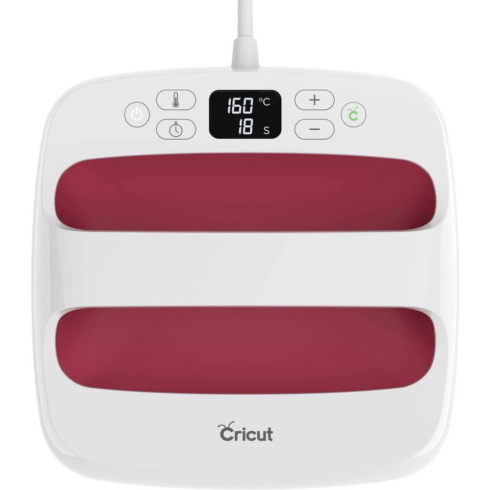 Cricut Easypress 2 transfer preša malina, bijela slika