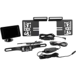 Eufab Bežični video sustav za vožnju unazad Udaljenost od vodiča linije Usisni podnožak, Držač registracijske pločice Crna