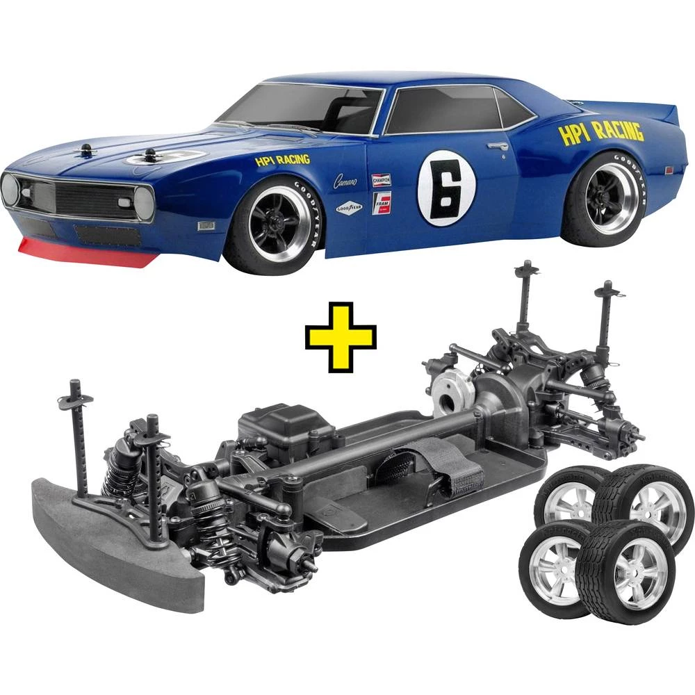 HPI Racing RS4 Sport 3 Challenge 1:10 RC model automobila Električni Cestovni model Pogon na sva četiri kotača (4WD) ARR Komplet slika