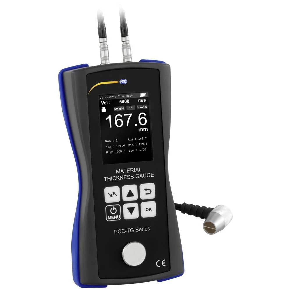 PCE Instruments PCE-TG 75 mjerač debljine materijala 1 - 225 mm slika