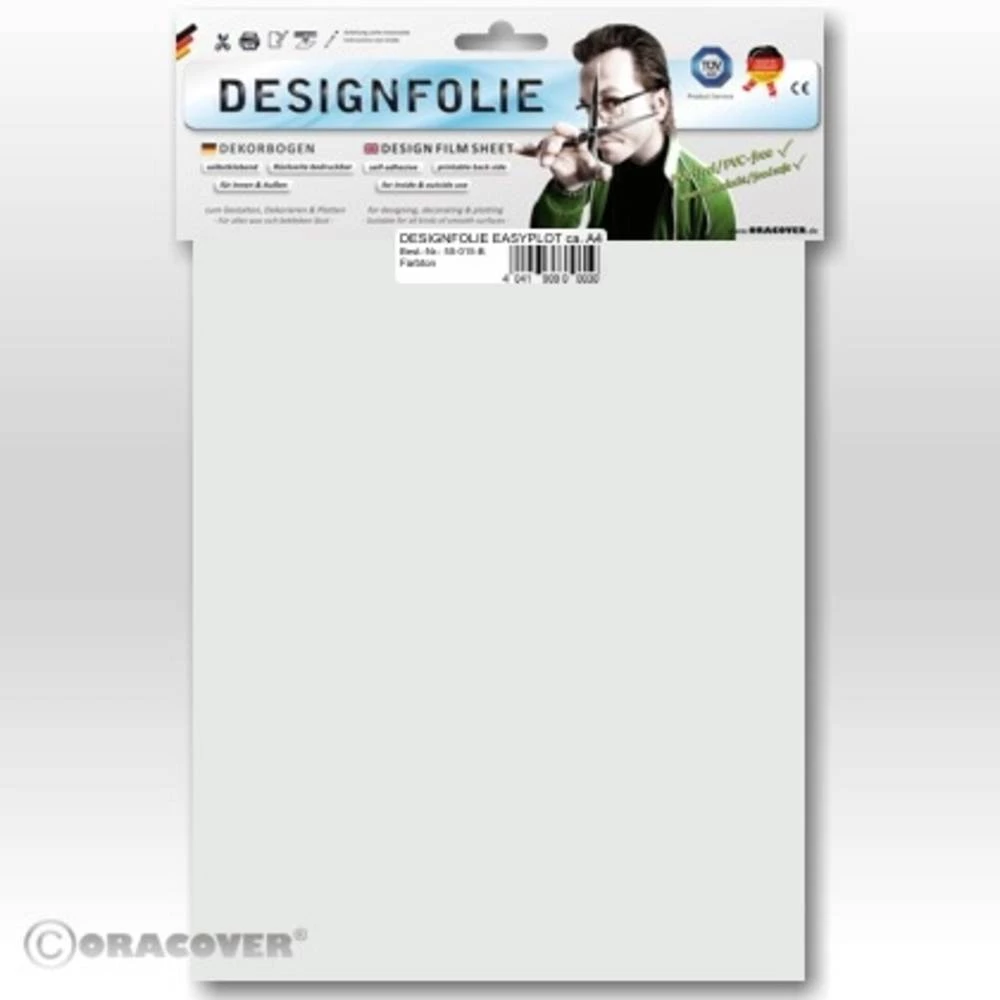 Dizajnerska folija Oracover Easyplot 80-000-B (D x Š) 300 mm x 208 cm Prozirna slika