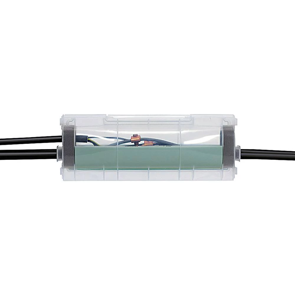 Kabelska spojnica Područje kabelskog &Oslash;: 13 - 29 mm Relicon by HellermannTyton 435-00151 PUR 33 PP CL Content: 1 Set slika