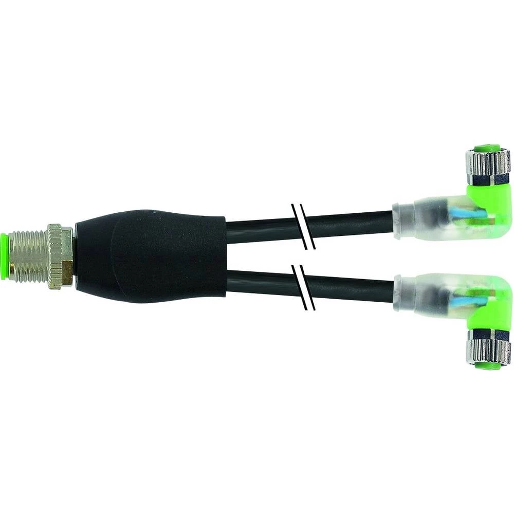 Murrelektronik 7000-40861-6300300 razdjenik i adapter za senzor/aktivator M12 x 1 žženski konektor, ravni, žženski konek slika