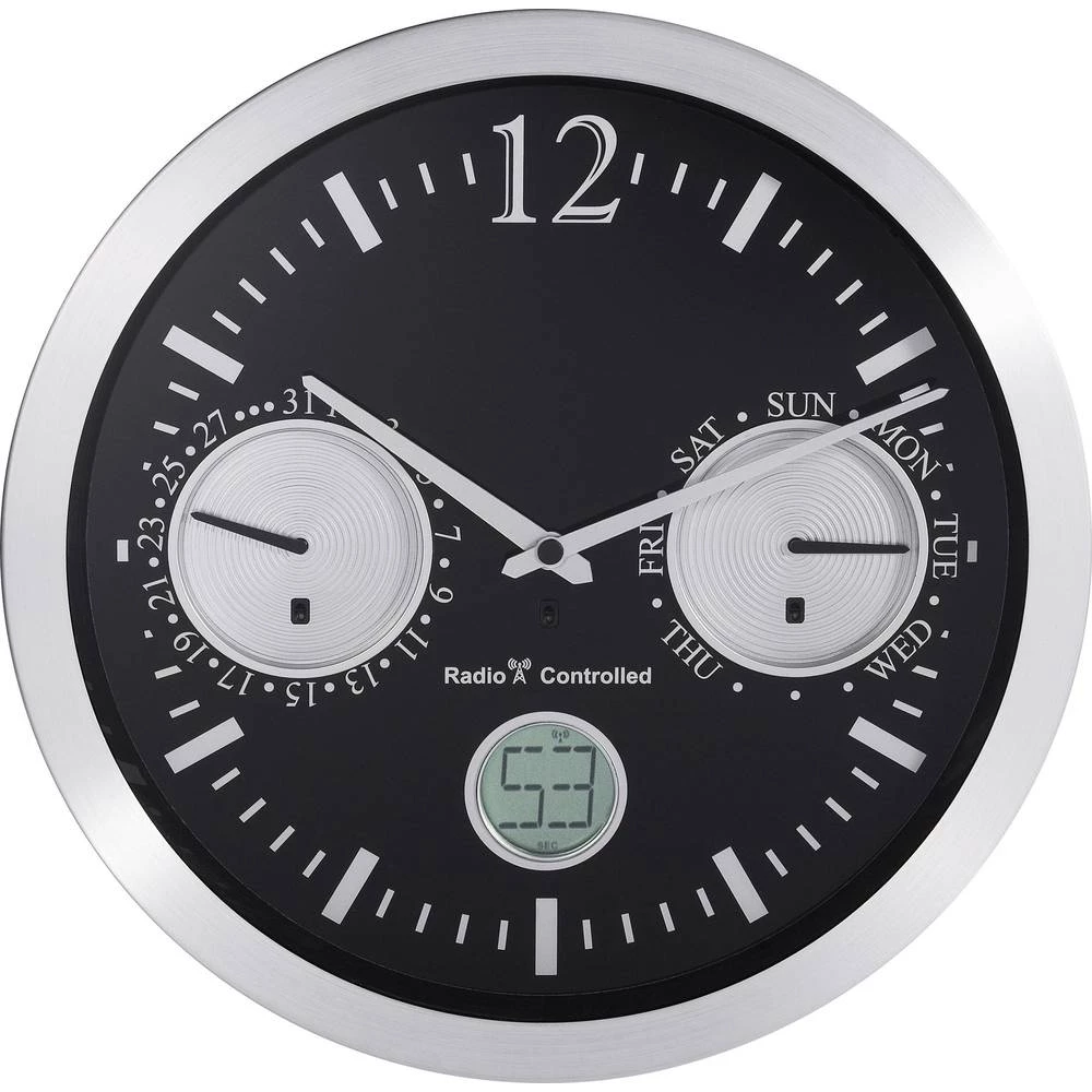 Radijski zidni sat s datumom slika