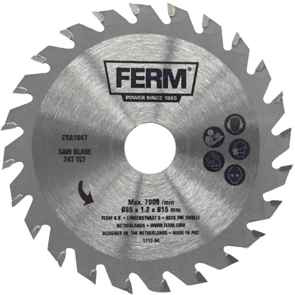 Ferm CSA1047 Broj zubaca (po inču): 24 List pile slika