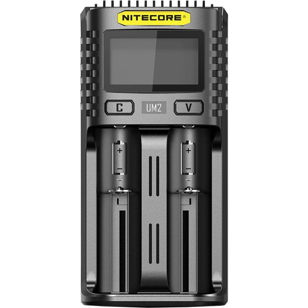 NiteCore UM2 punjač okruglih stanica LiFePO4, litijev-ionski, nikalj-kadmijev, nikalj-metal-hidridni 10440, 14500, 14650 slika