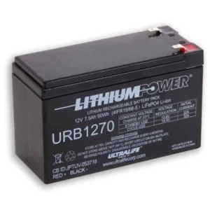 Specijalni akumulatori LiFePo Blok Plosnati utikač LiFePO 5 Ultralife URB1270 12.8 V 7500 mAh slika