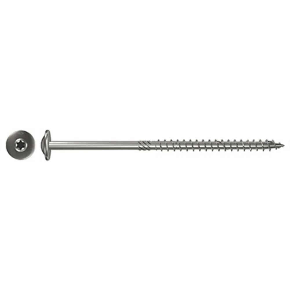 Vijak za drvo 6 mm 120 mm Torx Galvansko pocinčani 100 ST Fischer 657436 slika