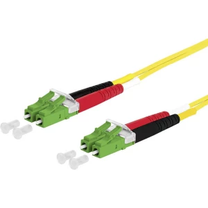 Staklena vlakna Svjetlovodi Priključni kabel [2x Muški konektor LC - 2x Muški konektor LC] 9/125 µ Singlemode OS2 2.00 m M slika