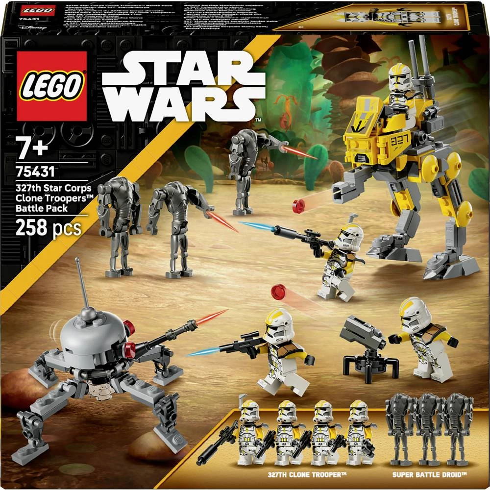 75431 LEGO® STAR WARS™ Klonski vojnici iz 327. Borbeni paket Star Corpsa slika