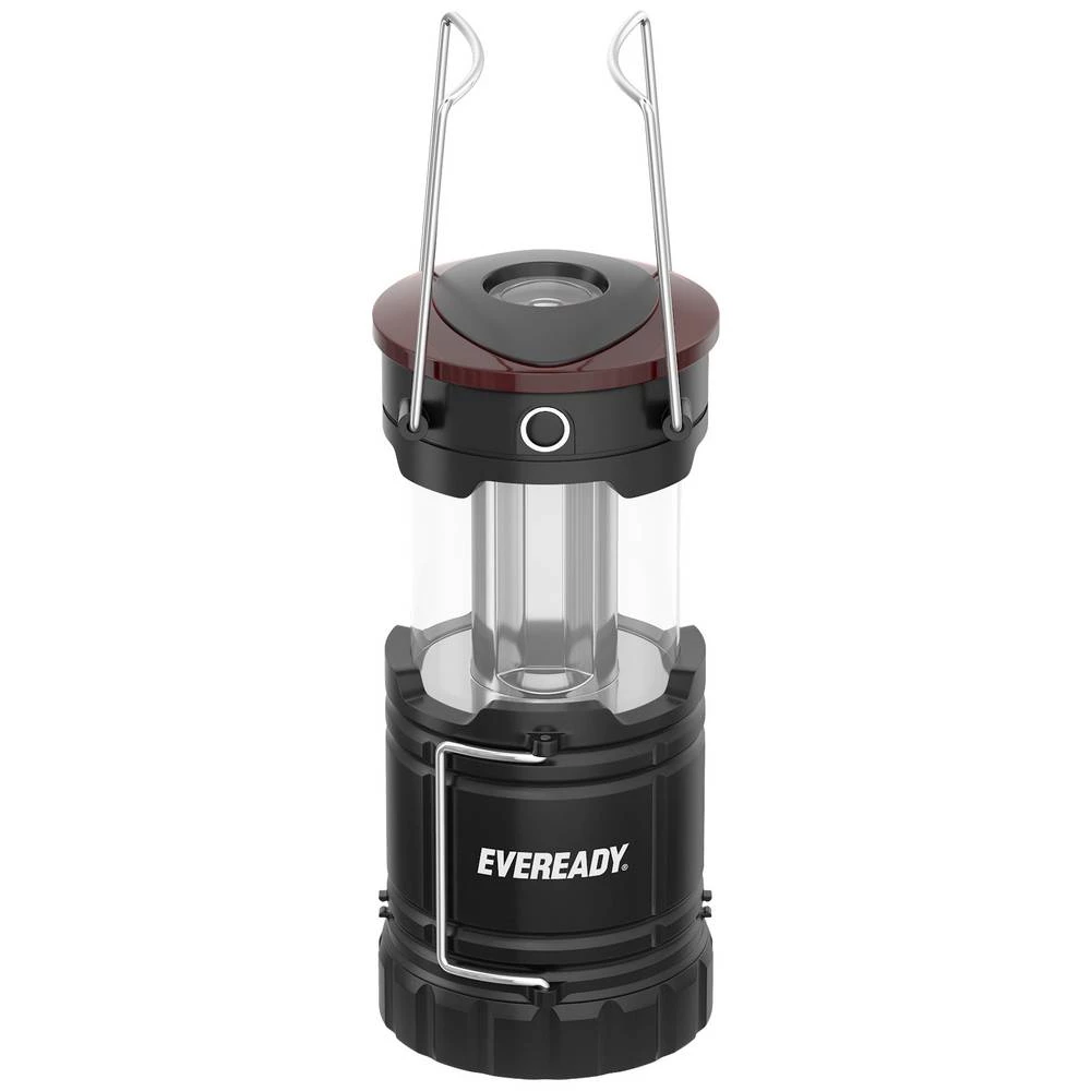 Energizer E303834400 Hybrid Power svjetiljka za kampiranje, ručna lampa 300 lm crna slika