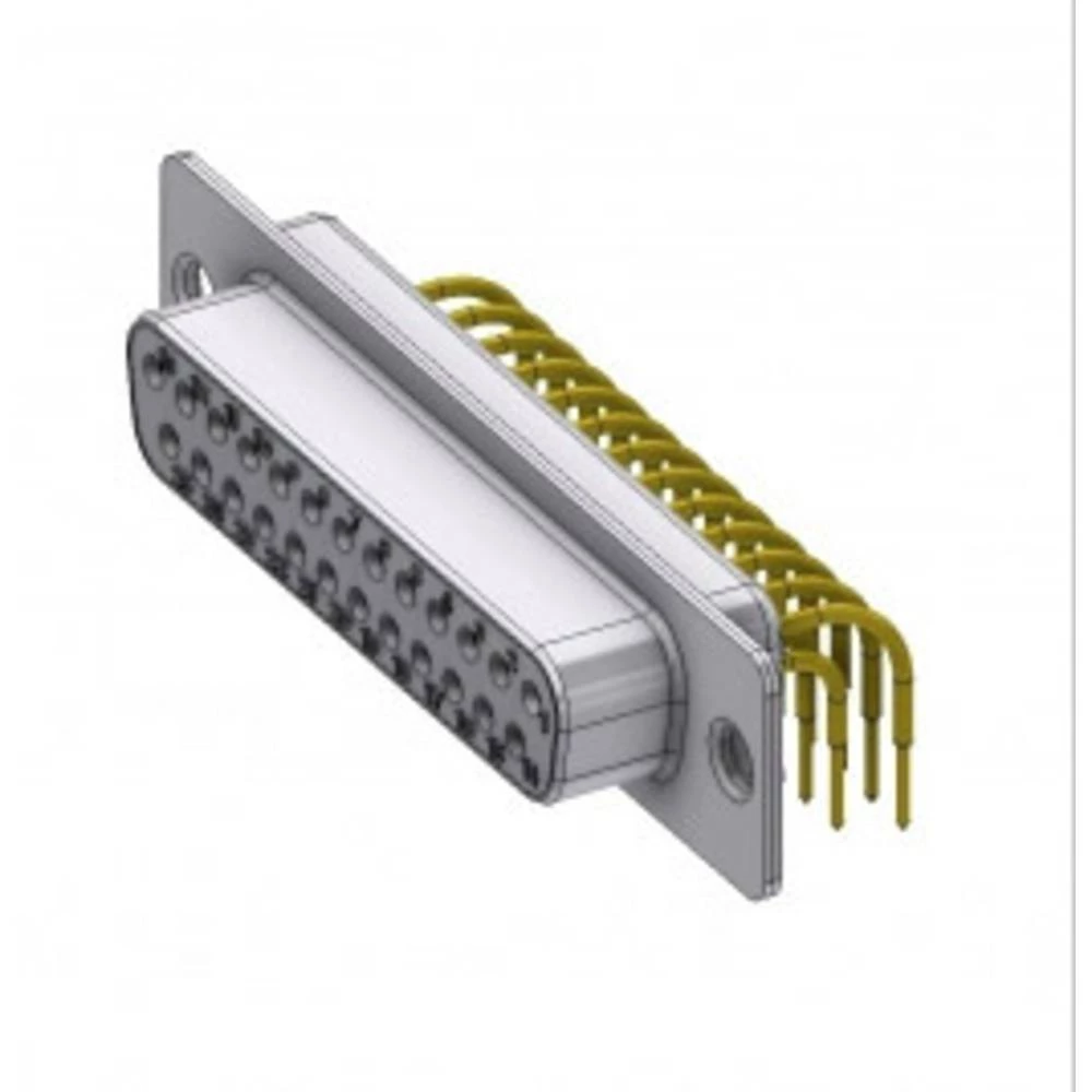 D-SUB priključak 90 ° Broj polova: 25 Lem, Pinovi DELTRON SWISS 1 ST slika