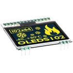 Display Elektronik grafični zaslon   zeleno-žuta  (Š x V x D) 39.00 x 38.00 x 3.3 mm