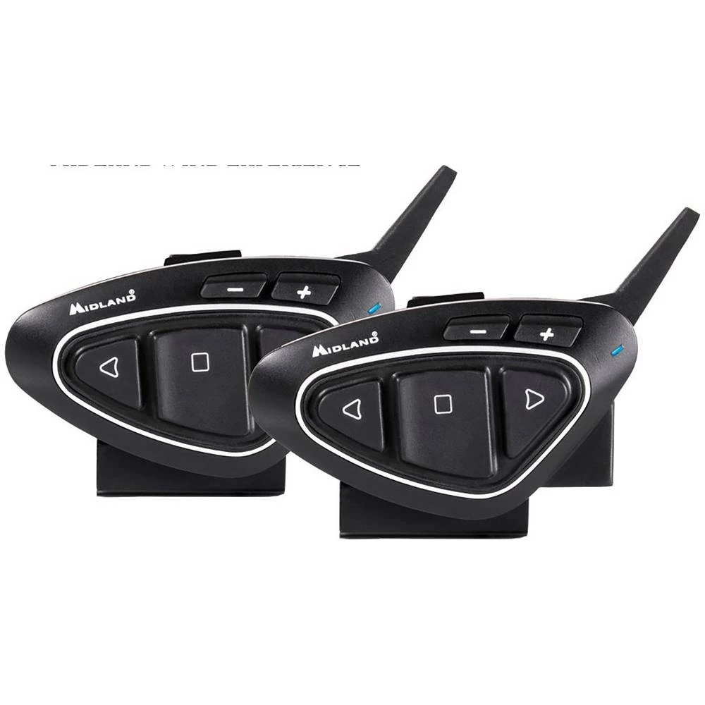 Interkom za motocikle Midland C1222.05 BT Next Pro Twin Ultra Range Prikladno za Sve vrste kaciga slika