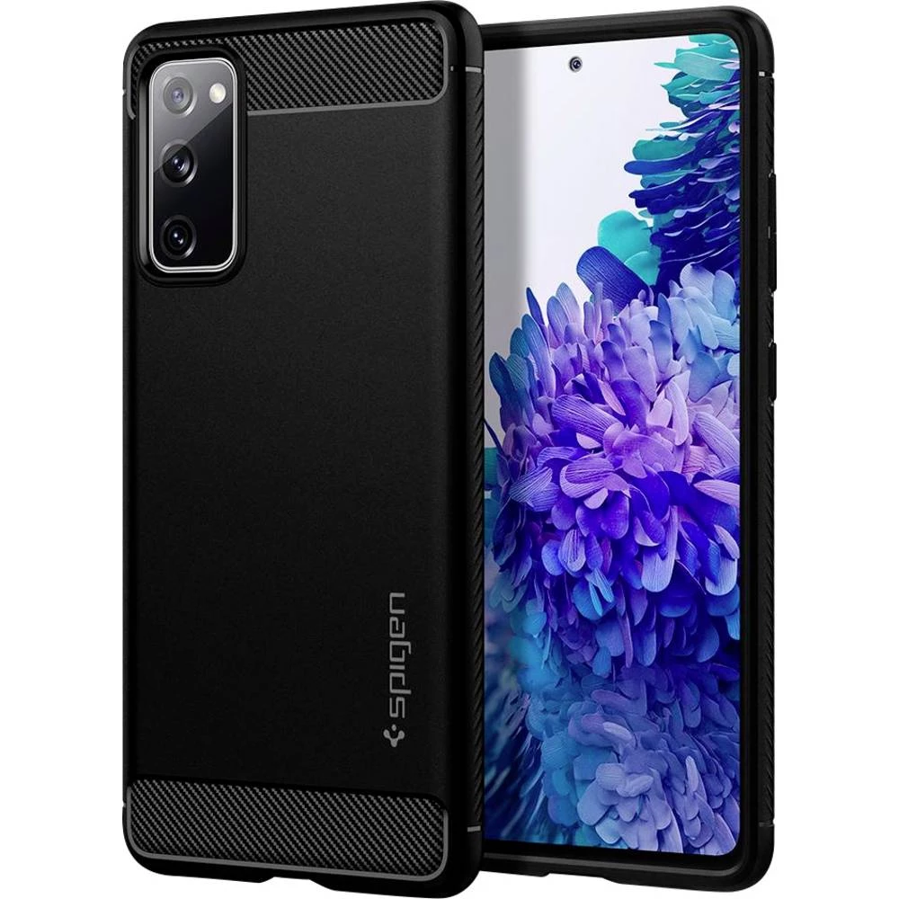 Spigen Rugged Armor stražnji poklopac za mobilni telefon Samsung crna slika