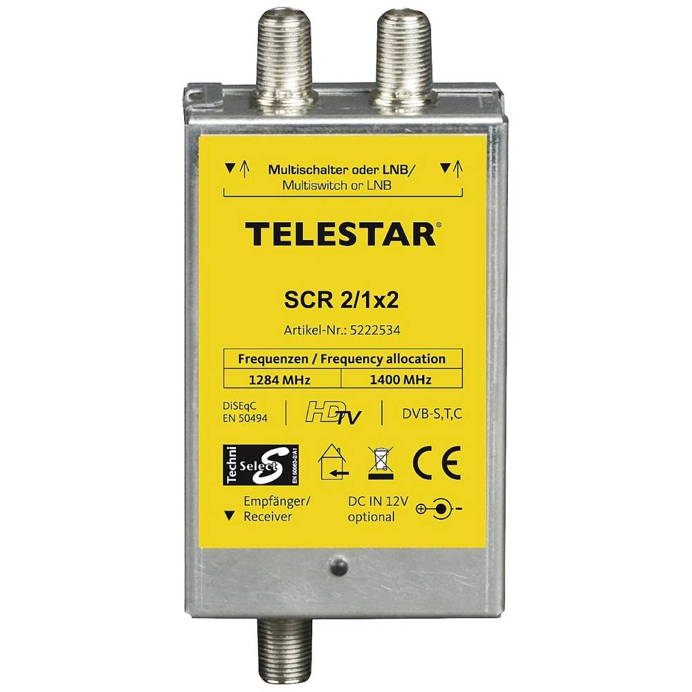 Telestar SCR 2/1x2 satelitski multiprekidač unicable slika