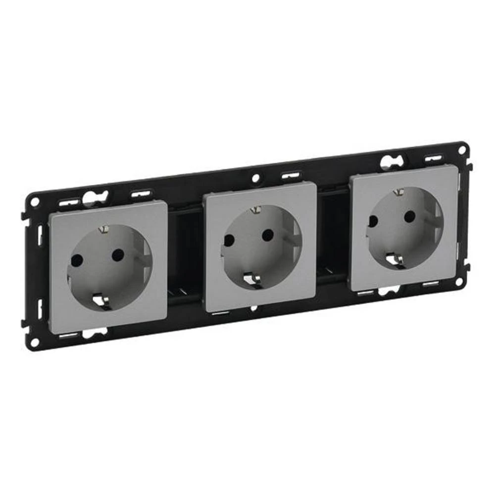 Legrand   utičnica Valena Life Allure aluminij boja 753323 slika