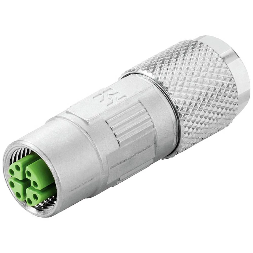 Weidmüller 1516330000 Utični konektor za senzor/aktivator, nekonfekcionirani M12 Žženski konektor, ravni 1 ST slika