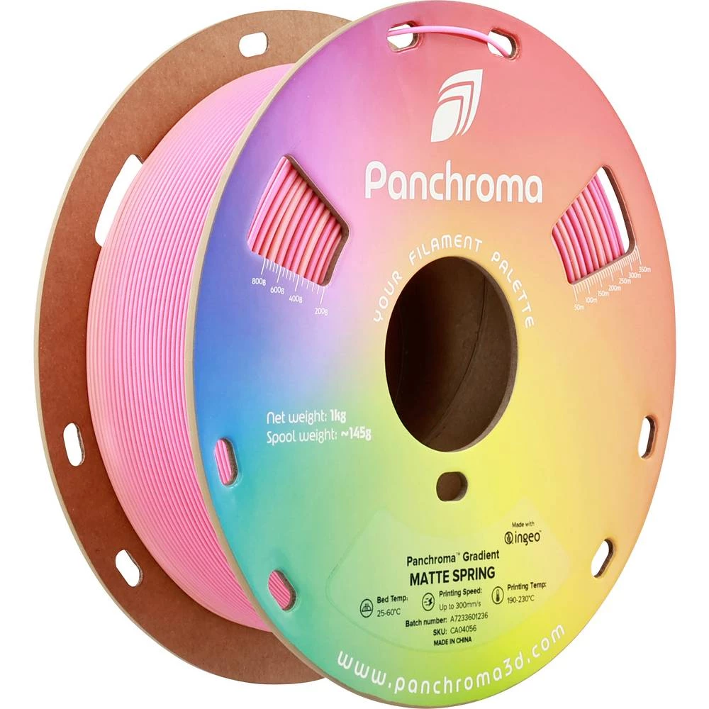 Polymaker CA04056 Panchroma™ Gradient Matte 3D pisač filament PLA višebojni 1.75 mm 1000 g proljeće, magenta, narančasta slika