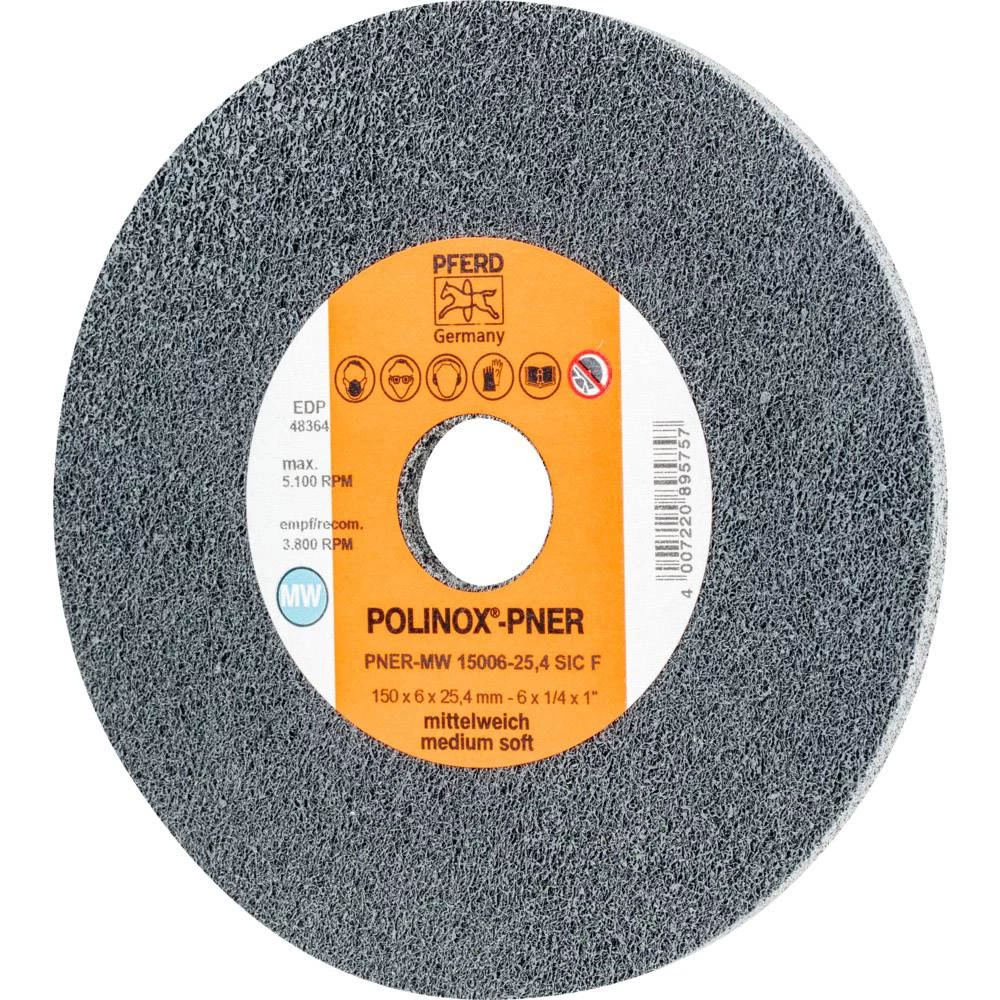 Pferd 44691632 POLINOX kompaktni brusni disk PNER-MW 15006-25,4 SiC F &Oslash; 150 mm 1 ST slika