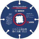Bosch Accessories EXPERT Carbide Multi Wheel X-LOCK 2608901193 rezna ploča ravna 1 komad 125 mm 22.23 mm 1 St.