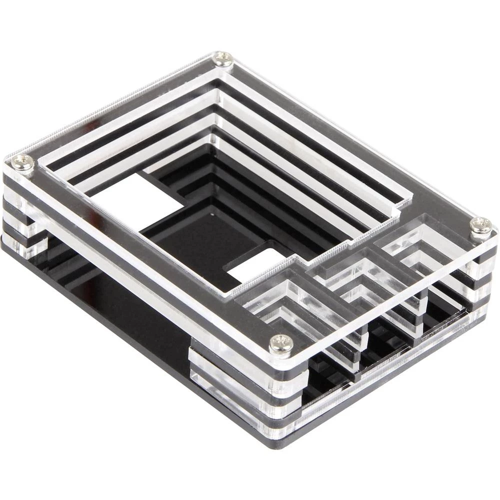 Joy-it Makercase V3 SBC kućište ATT.LOV.FITS4_SERIES_DEVELOPMENTKITS: Raspberry Pi Akrilno staklo prozirno slika