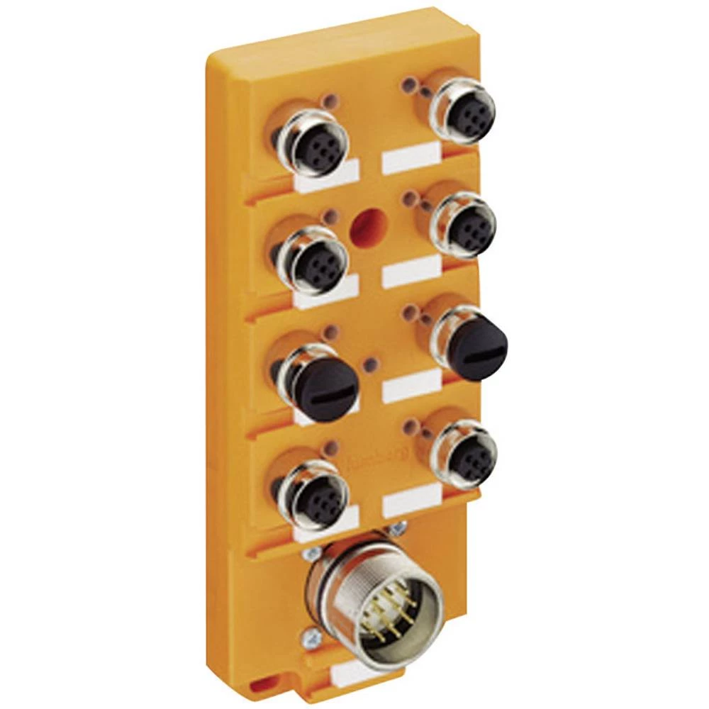 Lumberg Automation ASBS 6/LED 5-4 11128 sensorska/aktivatorska kutija pasivna M12 razdjelnik s metalnim navojem 1 kom. slika