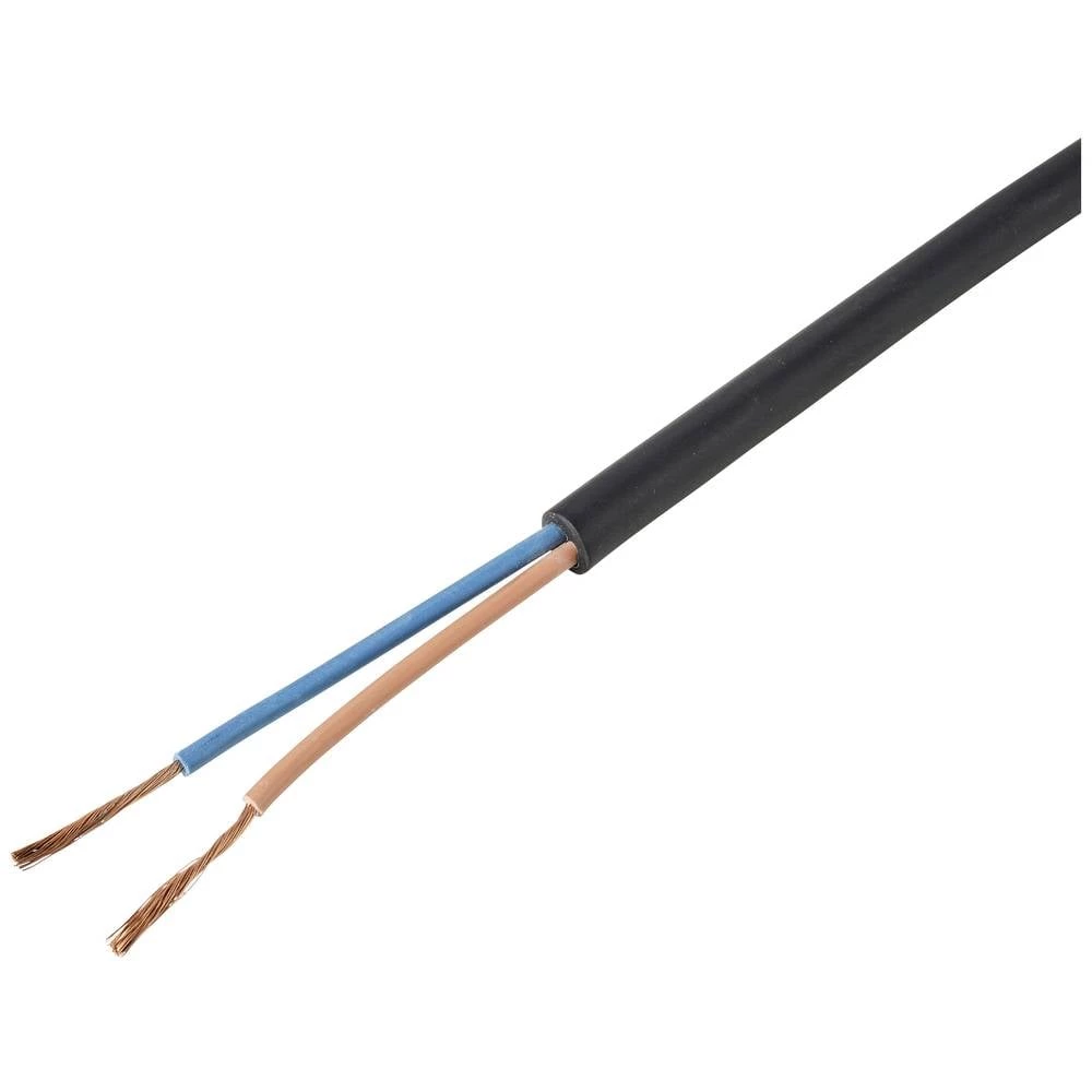 TRU COMPONENTS TC-11594924 gumeni kabel H07RN-F 2 x 2.5 mm² crna Roba na metre slika