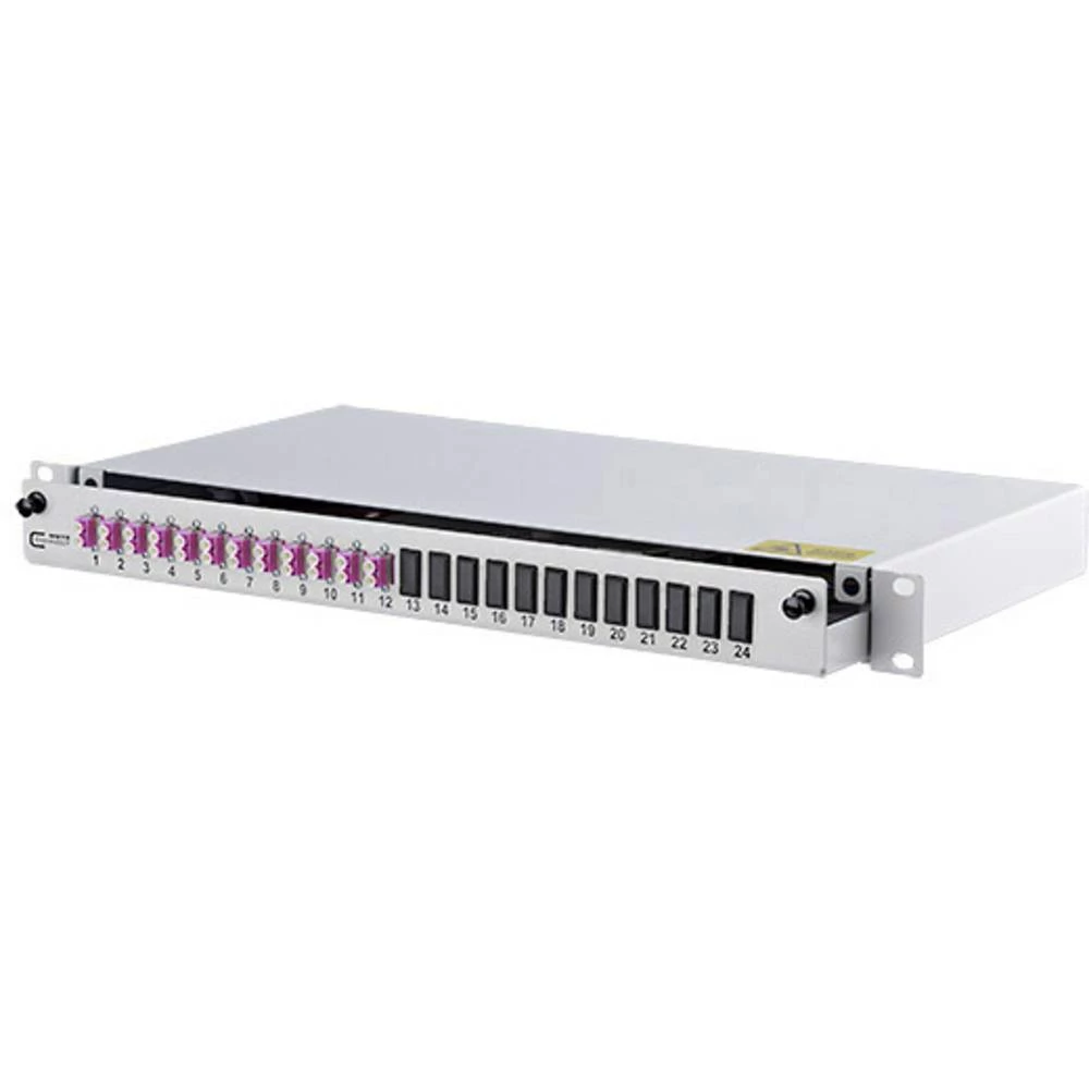 12 ulaza Patch Panel za optičke kablove Metz Connect 1502677512-E LC 1 U slika