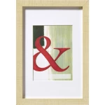 Walther EA520H izmjenjivi okvir za slike Format papira: 20 x 15 cm smeđa boja