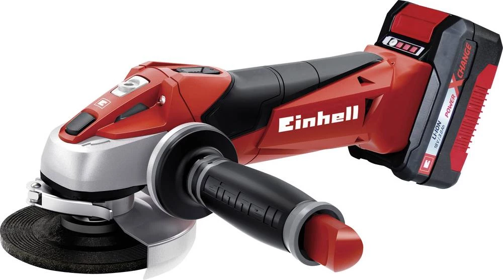 Einhell Power X-Change TE-AG 18 Li Kit 4431113 Akumulatorska ugaona brusilica 115 mm uklj. aku baterija, uklj. Kofer 18 V 3000 mAh slika