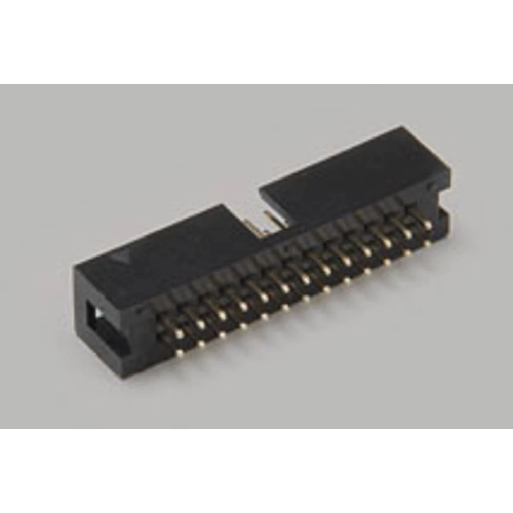 BKL Electronic Letva s igličastim kontaktima bez poluge za izbacivanje Raster: 2.54 mm Ukupan broj polova: 20 Broj redova: 1 100 slika