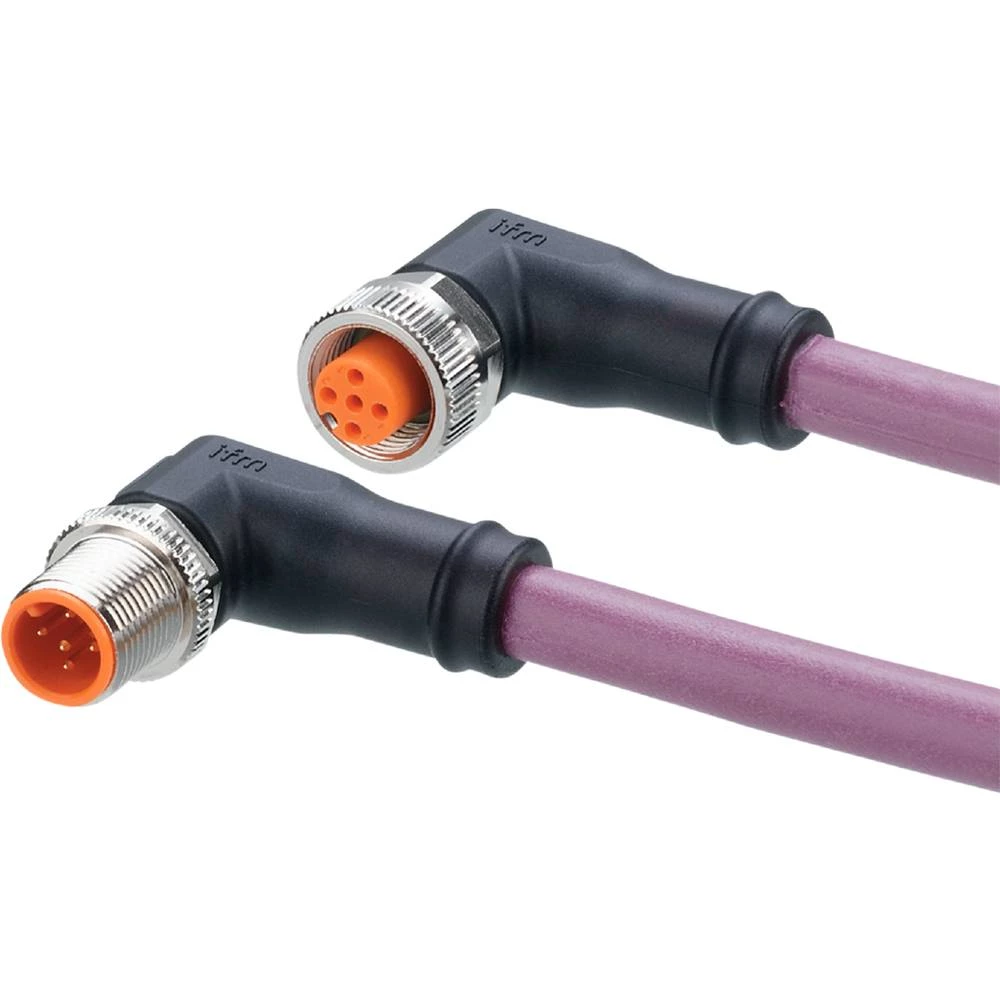 ifm Electronic EVC955 spojni vod kutni muški konektor, ženski konektor, kutni 5 m Broj polova: 5, 5 1 St. slika