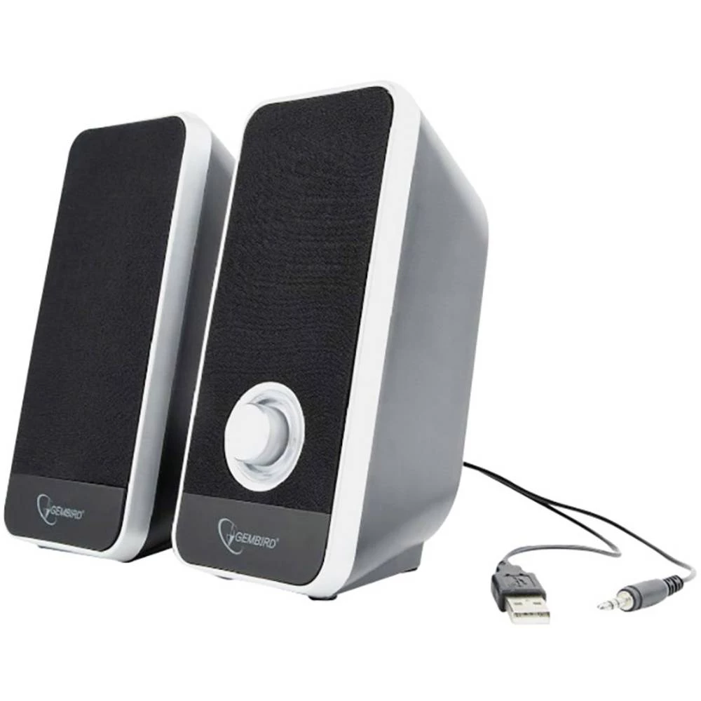 2.0 PC zvučnik Žičani Gembird SPK-DU-02 6 W Crna slika