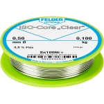 Felder Löttechnik ISO-Core "Clear" Sn100Ni+ Lemna žica Svitak Sn99.25Cu0.7Ni0.05 0.100 kg 0.50 mm