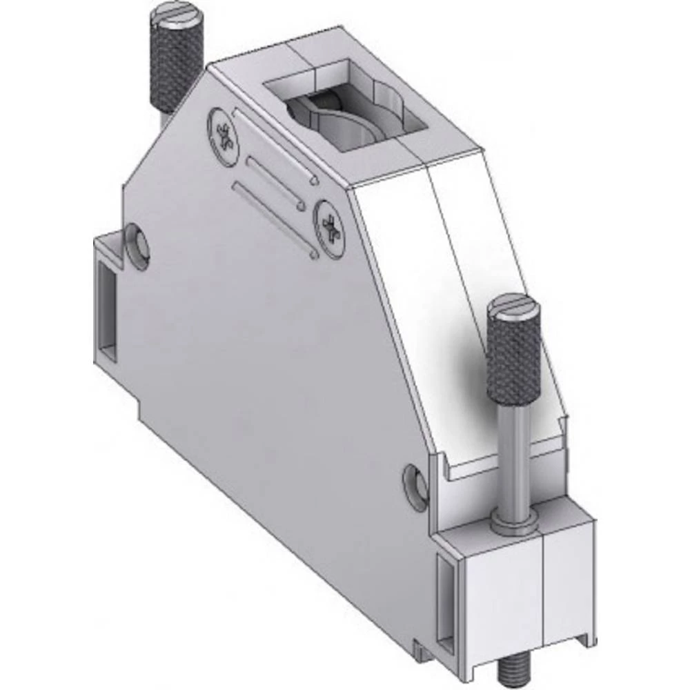 D-SUB kućište Broj polova: 37 Umjetna masa, metalizirana 180 ° Metalna DELTRON SWISS 1 ST slika