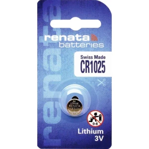 Litijumska dugmasta baterija Renata CR 1025 slika