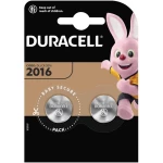 Duracell Elektro 2016 gumbasta baterija cr 2016 litijev 90 mAh 3 V 2 St.