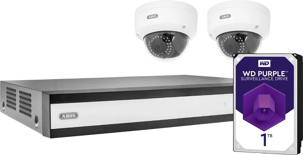 ABUS ABUS 4-kanalni Set sigurnosne kamere 1 TB zaVanjsko područje TVVR36420D slika